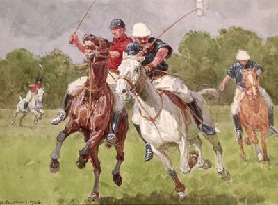 Riding Off by Ludwig Koch